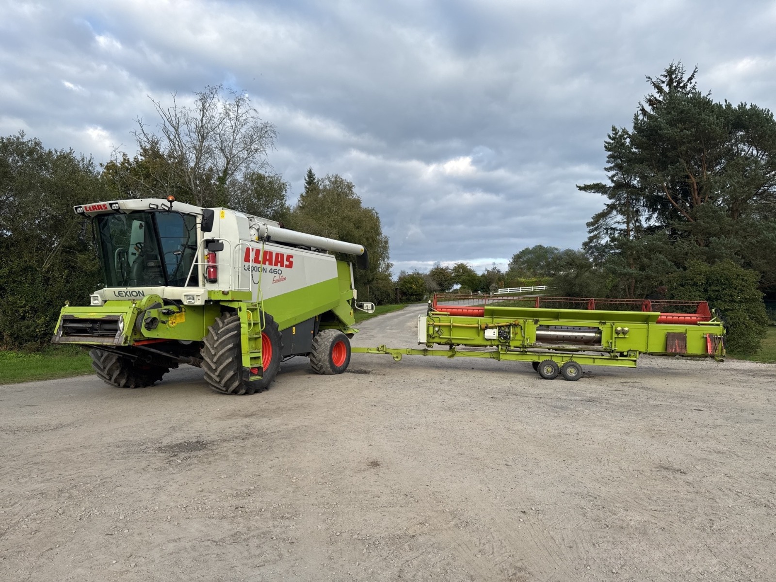 Claas Lexion 460 vue 1